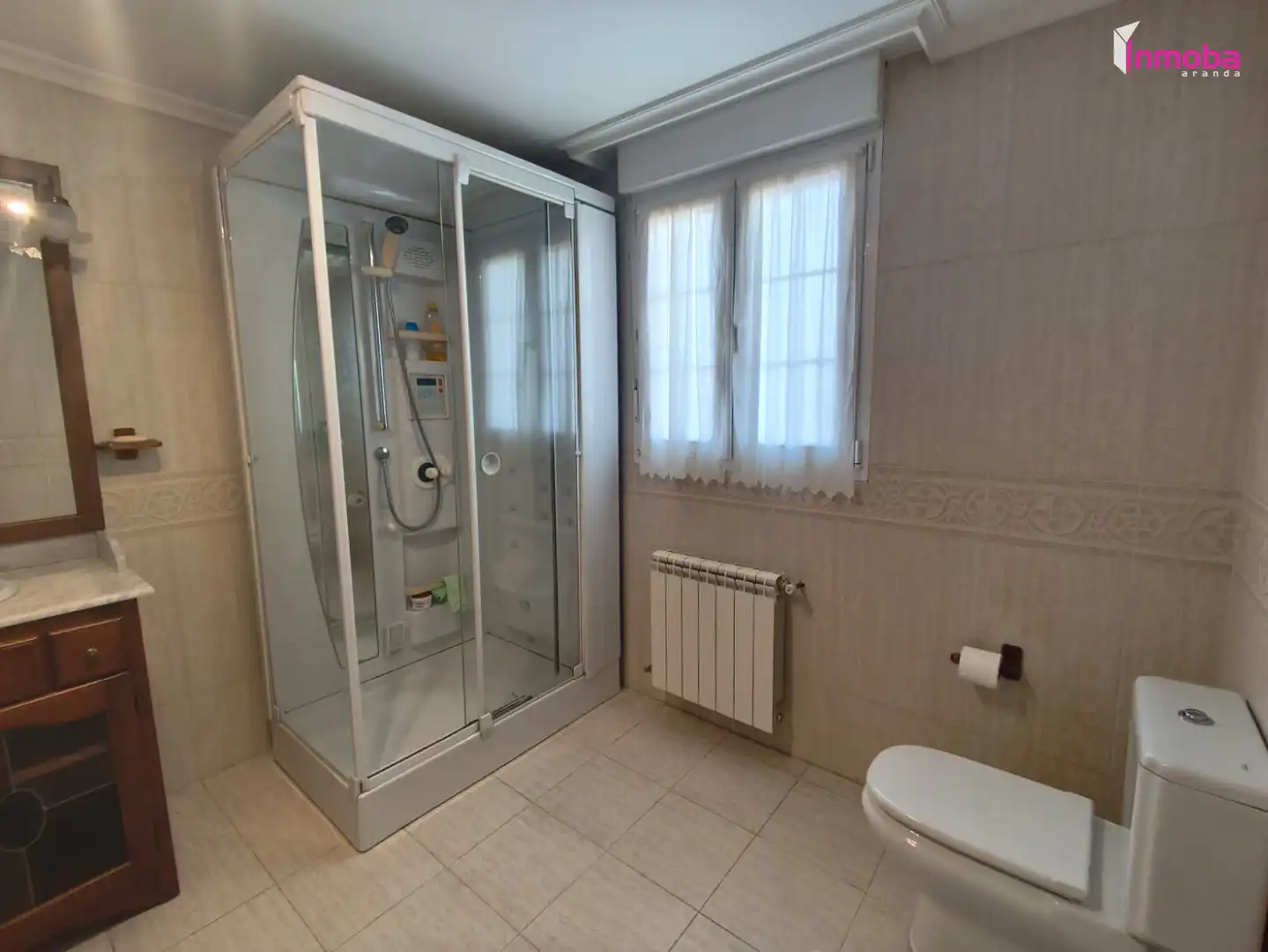 Bathroom of Houses for sale in Milagros  with Heating, Private garden and Parquet flooring