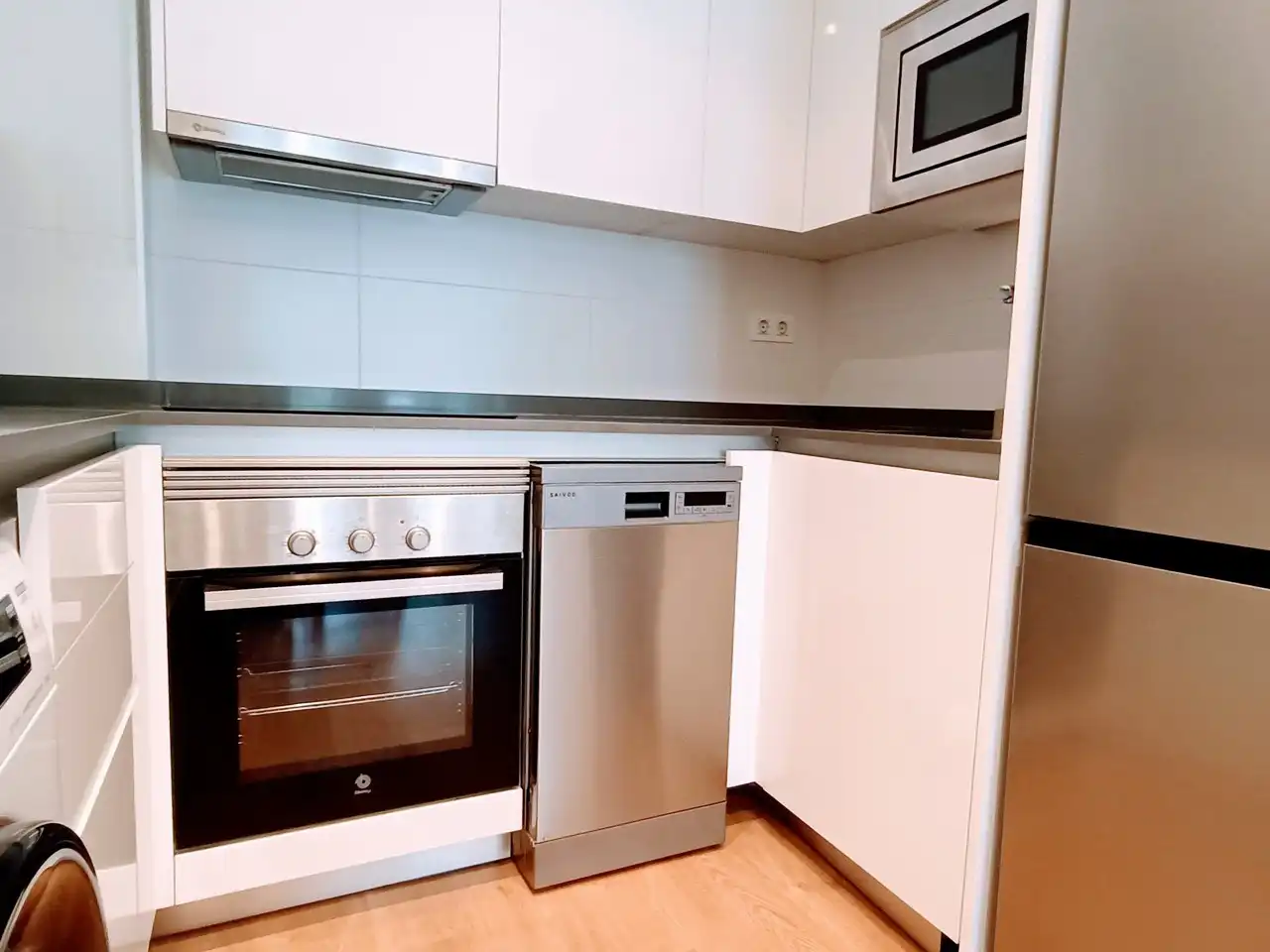 Kitchen of Flat for rent in Getafe  with Heating, Storage room and Furnished