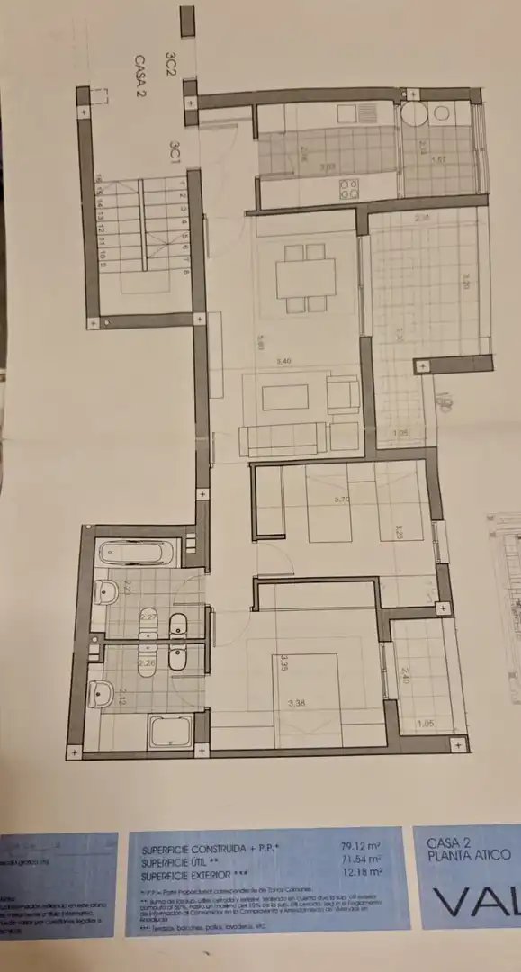 Penthouse with pool for sale in Barrio Alto, imagen 49
