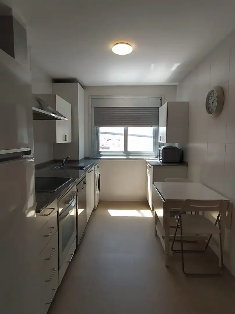 Cocina de Ático en venta en Cariño con Parquet, Amueblado y Horno