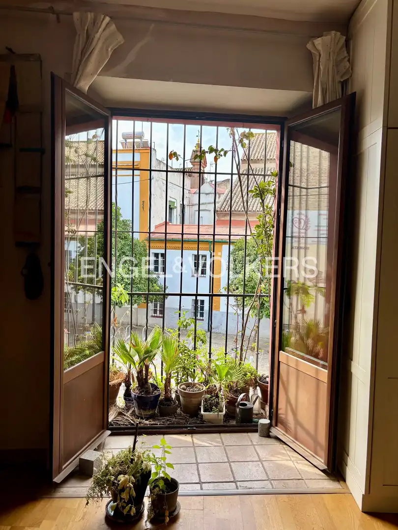 Terrassa de Casa adosada en venda en Sevilla amb Calefacció, Parquet i Terrassa