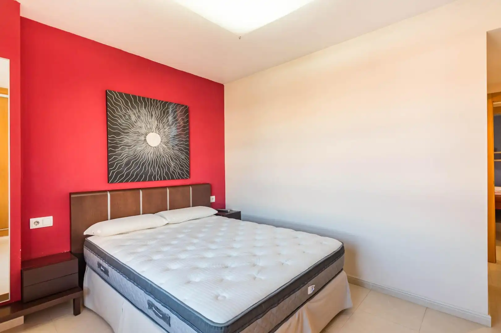Bedroom of Flat for rent in Murcia  with Air Conditioner, Furnished and Balcony