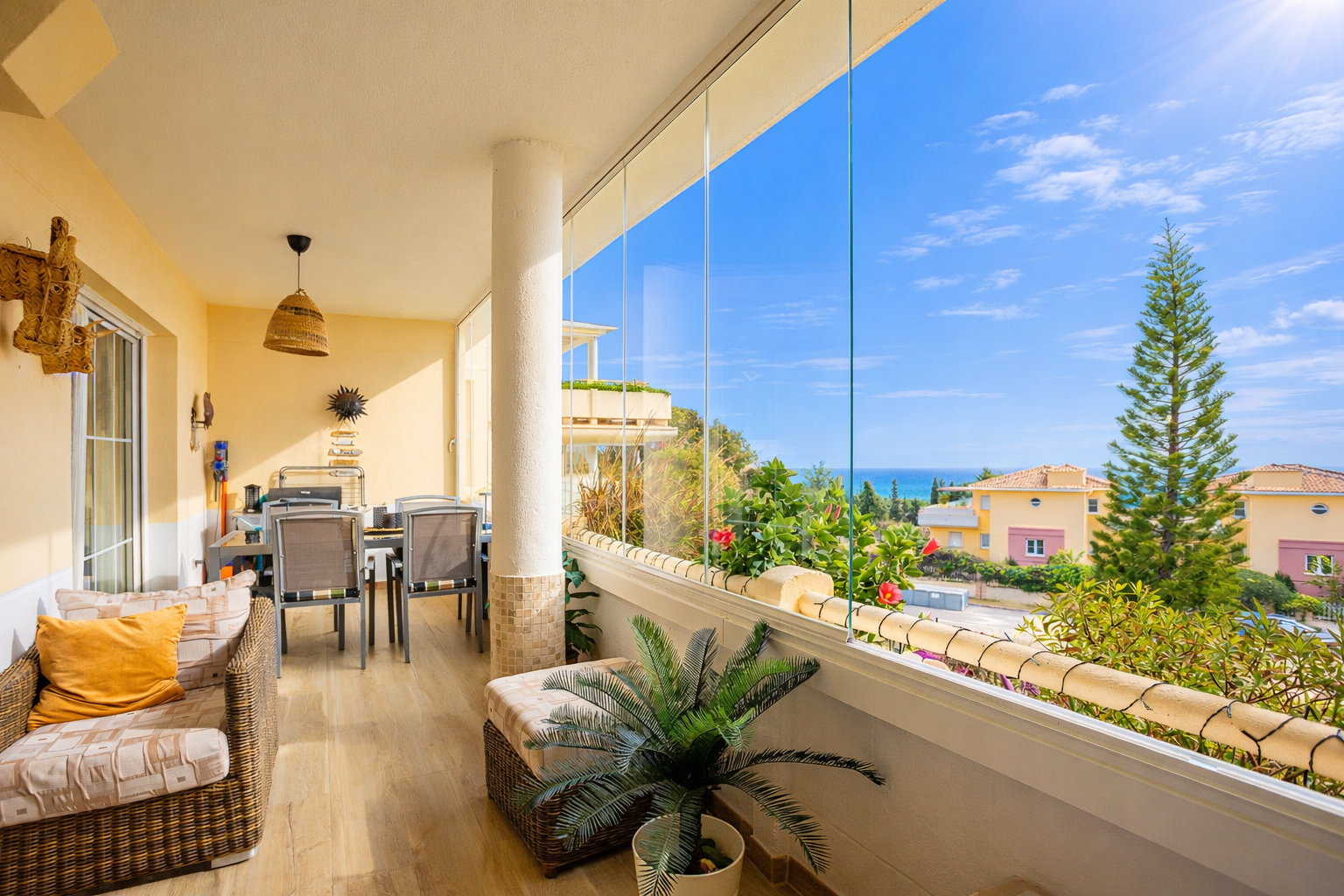 Exterior view of Apartment for sale in Marbella  with Air Conditioner, Terrace and Swimming Pool