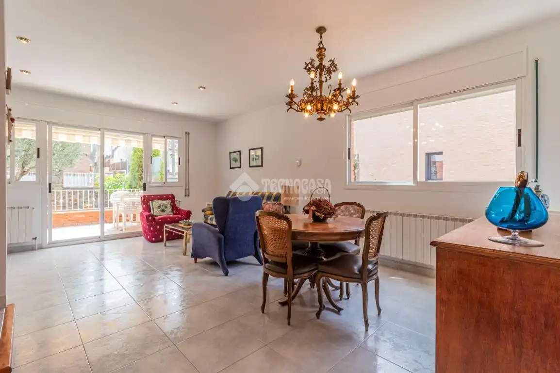 Dining room of Houses for rent in Sant Cugat del Vallès  with Air Conditioner, Terrace and Balcony
