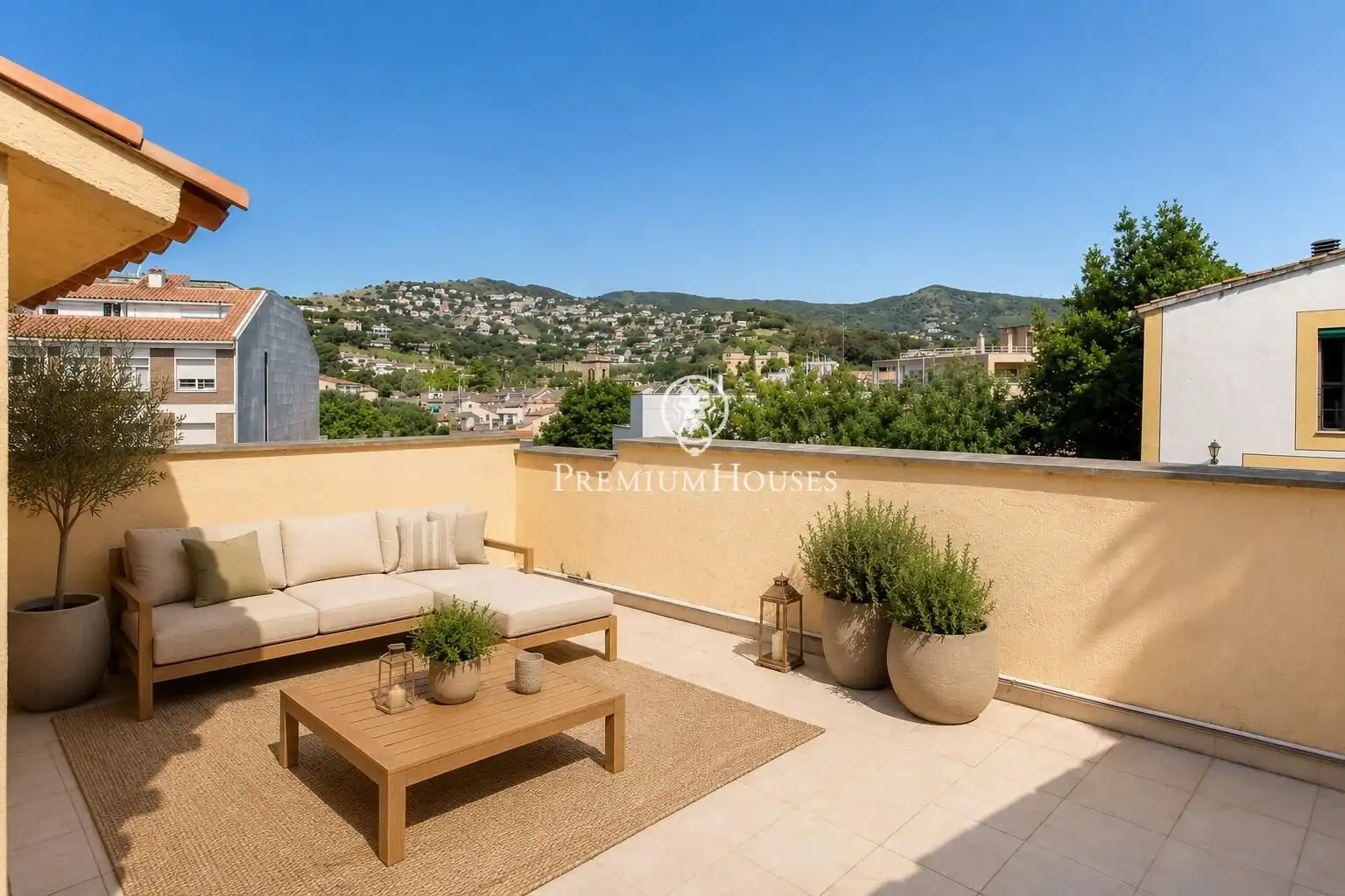 Terrasse von Maisonette zum Verkauf in Alella mit Heizung, Balkon und Alarm