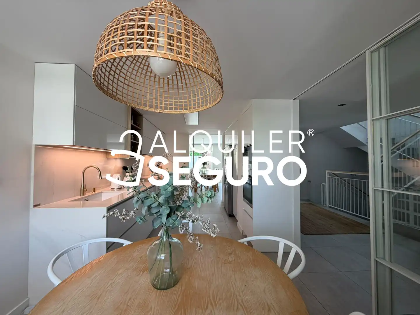 Cocina de Casa o chalet de alquiler en Boadilla del Monte con Aire acondicionado, Calefacción y Terraza