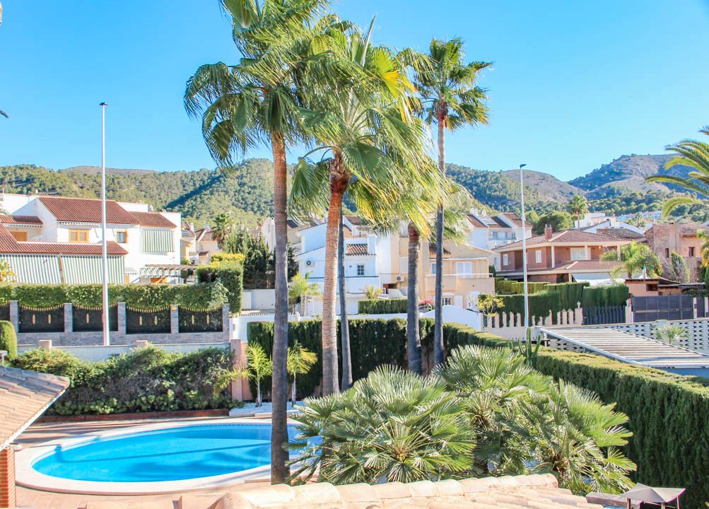 Exterior view of Country house for sale in Benidorm  with Swimming Pool