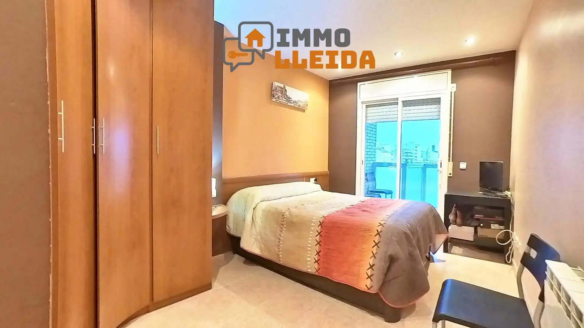 Schlafzimmer von Wohnung zum Verkauf in Balaguer mit Heizung, Terrasse und Abstellraum