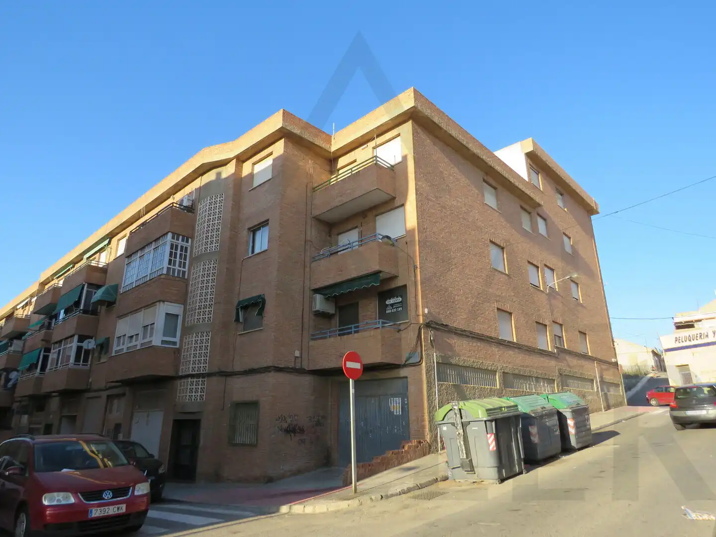 Vista exterior de Garaje en venta en Cartagena