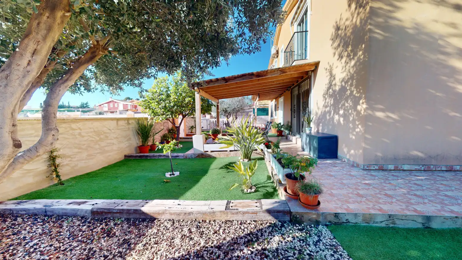 Terraza de Casa o chalet en venta en Mutxamel con Jardín privado y Terraza