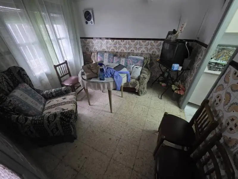 Sala d'estar de Casa o xalet en venda en Serradilla amb Aire condicionat, Jardí privat i Balcó