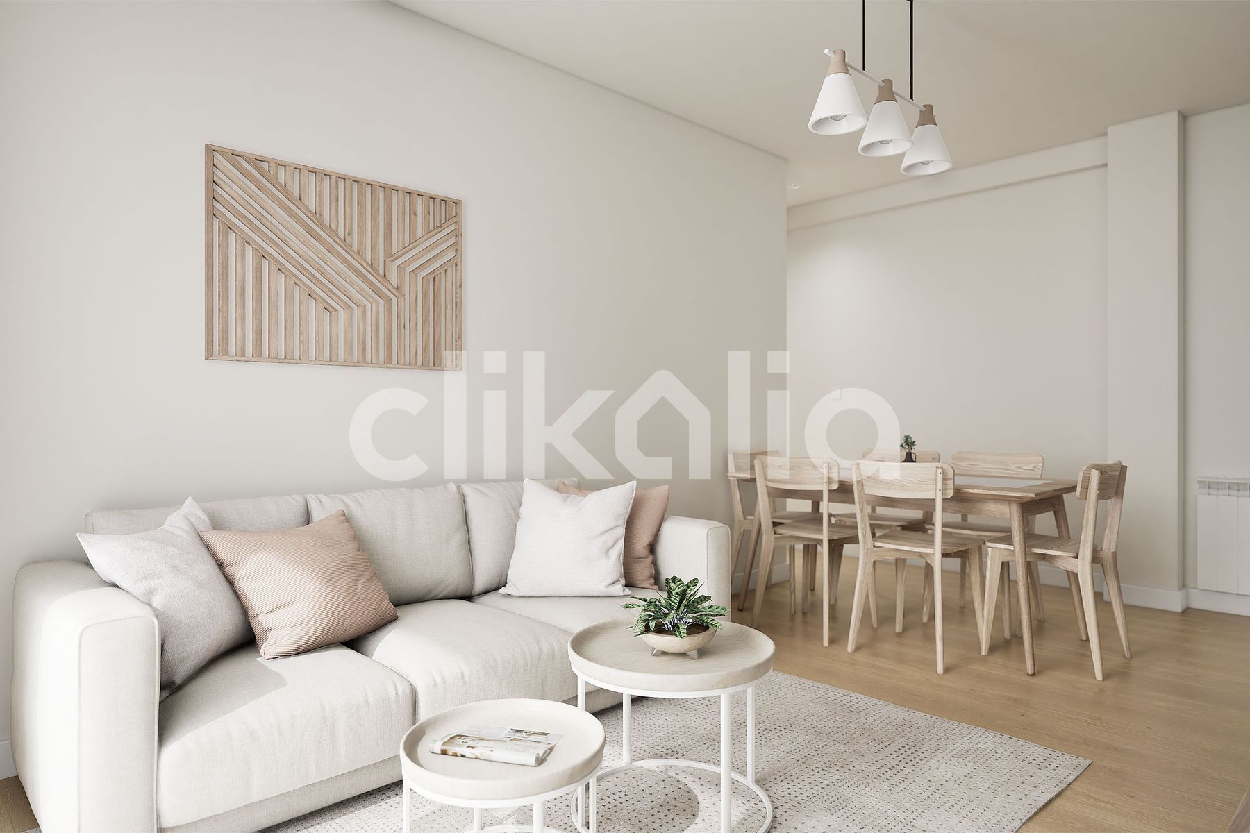 Sala de estar de Piso en venta en  Madrid Capital con Aire acondicionado, Calefacción y Terraza