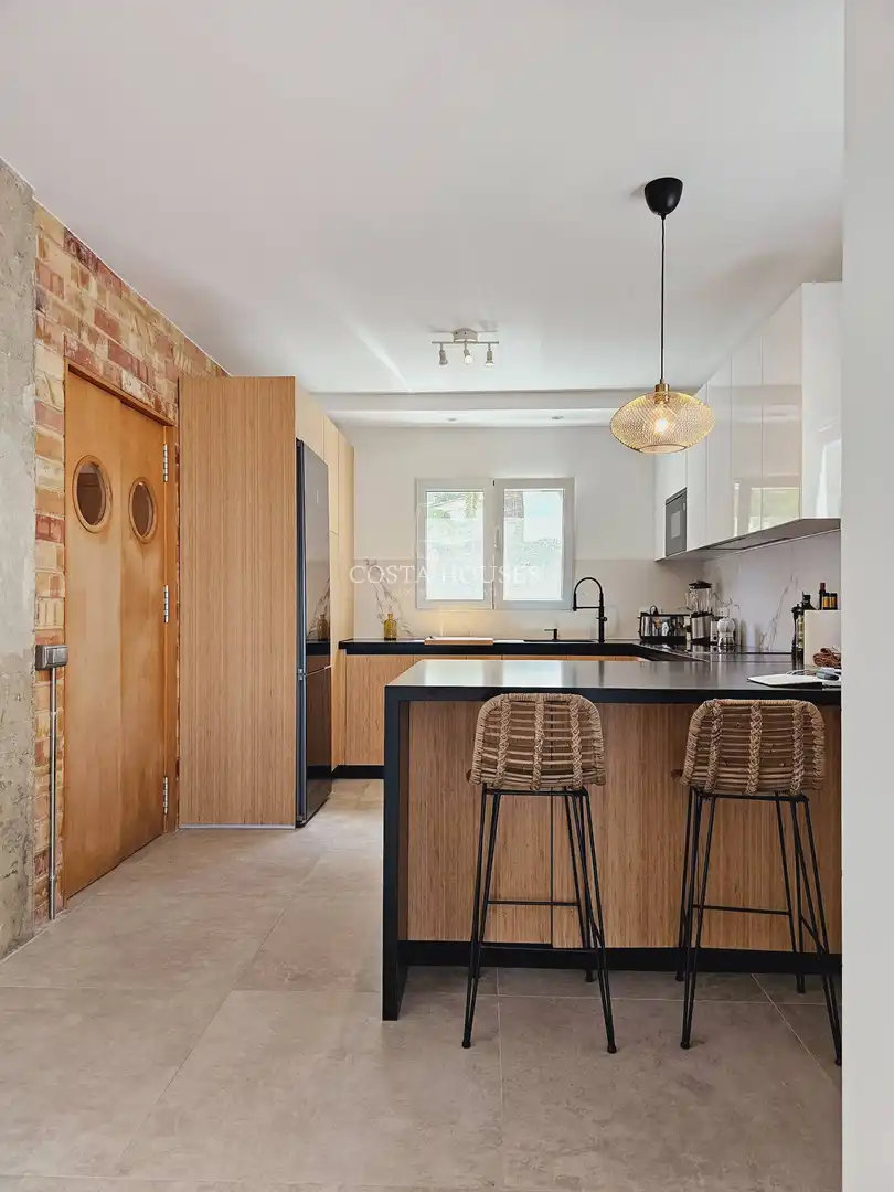 Kitchen of Houses for sale in Dénia  with Air Conditioner, Private garden and Terrace