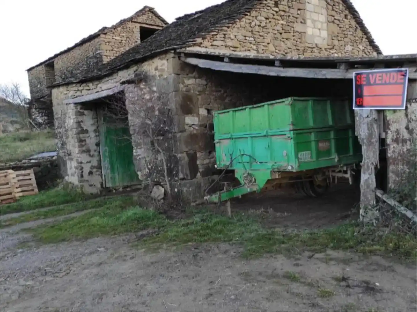 Vista exterior de Piso en venta en Caldearenas, Huesca