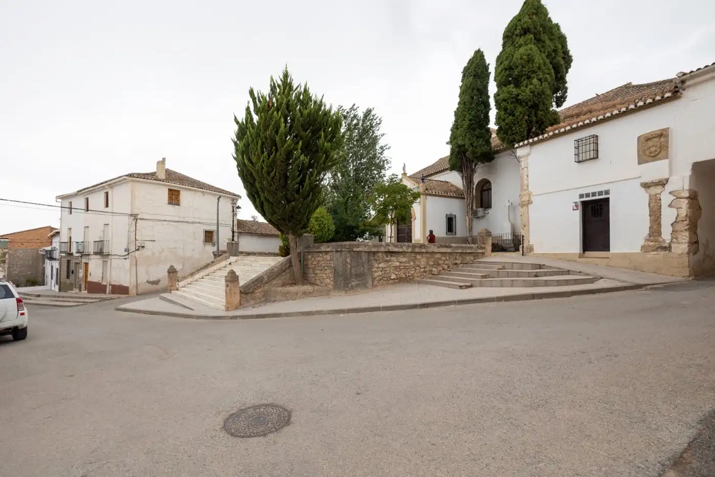 Vista exterior de Casa o xalet en venda en Campotéjar amb Traster