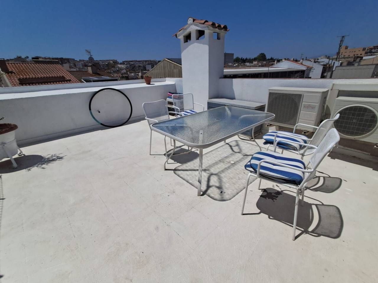 Terrace of Flat for sale in Blanes  with Air Conditioner, Heating and Parquet flooring