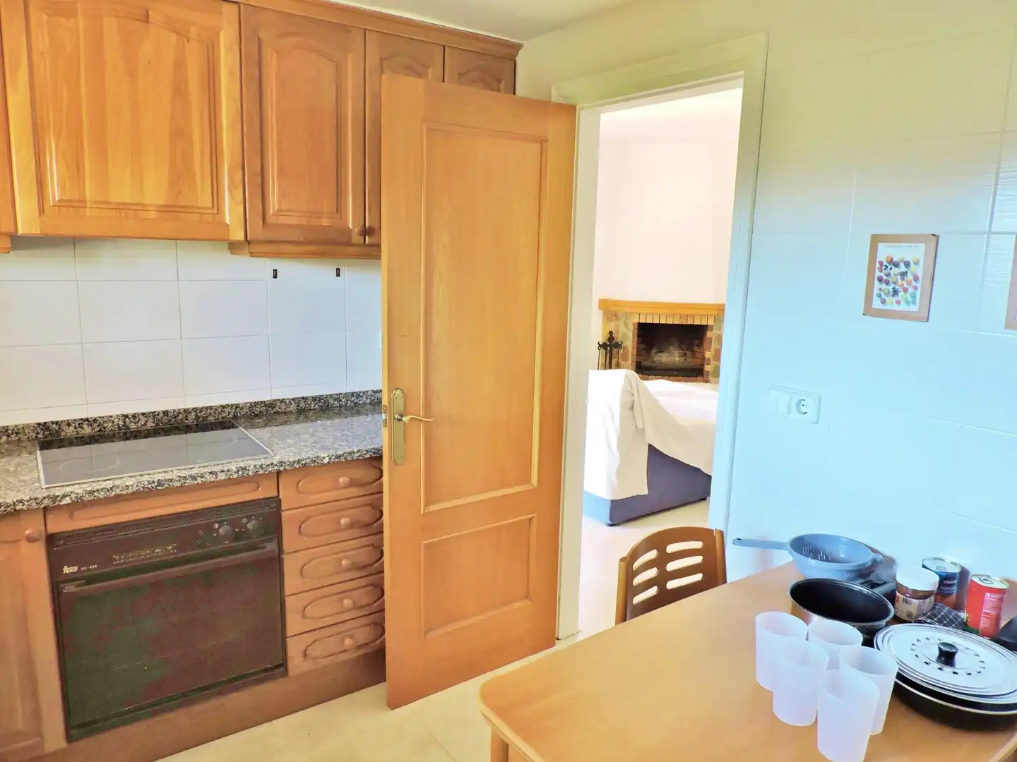 Cocina de Casa o chalet en venta en Ventalló con Aire acondicionado y Jardín privado