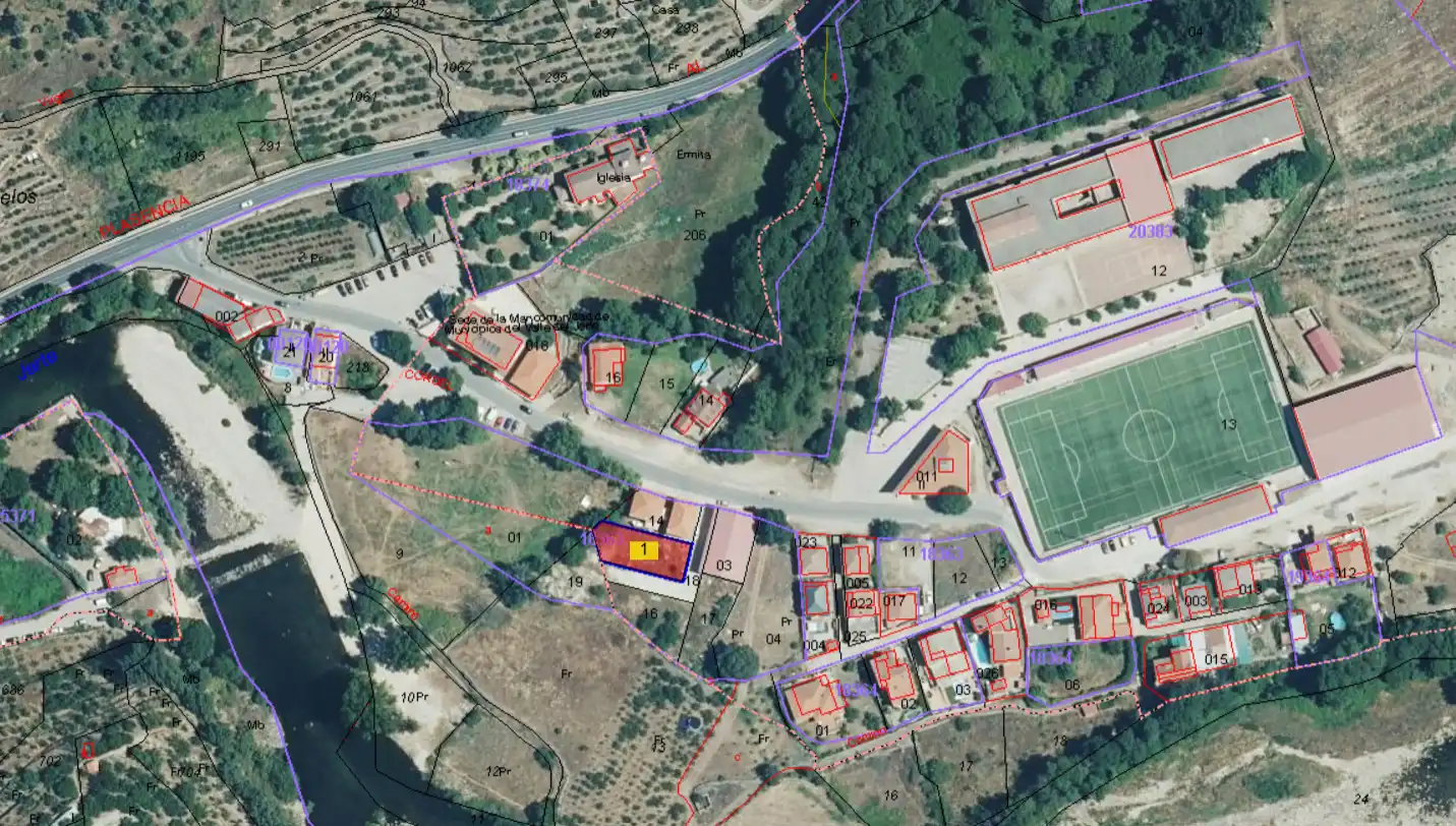 Exterior view of Residential for sale in Cabezuela del Valle