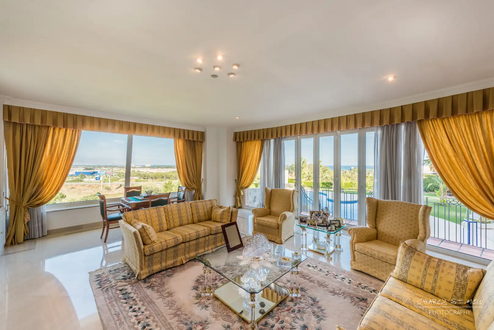 Living room of Houses for sale in Málaga  with Air Conditioner, Heating and Private garden