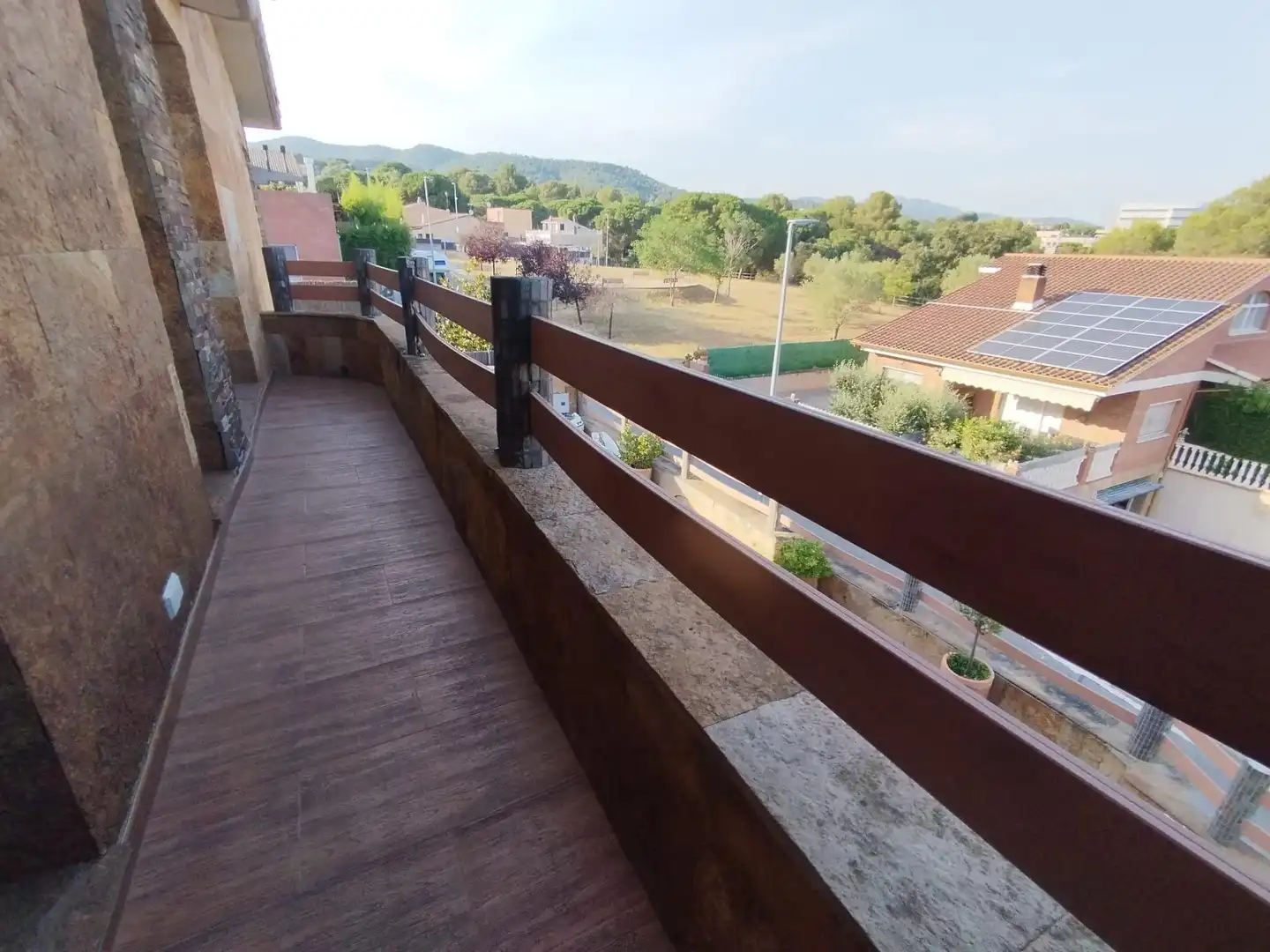 Terraza de Casa o chalet en venta en Viladecavalls con Calefacción, Jardín privado y Parquet