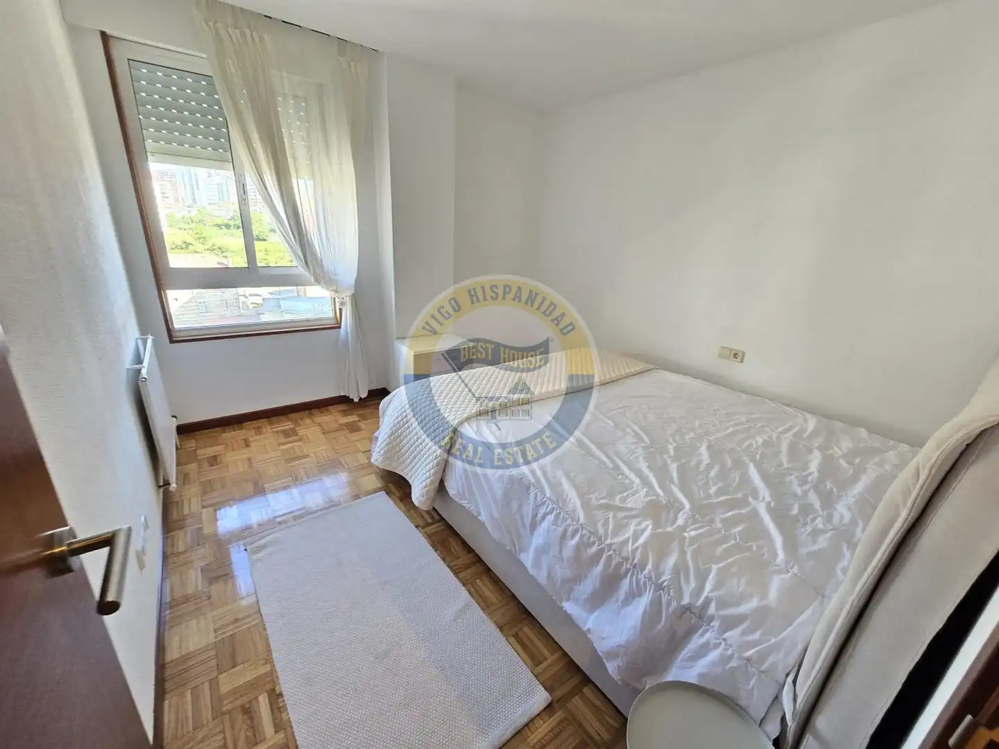 Bedroom of Flat for rent in Vigo   with Heating and Furnished