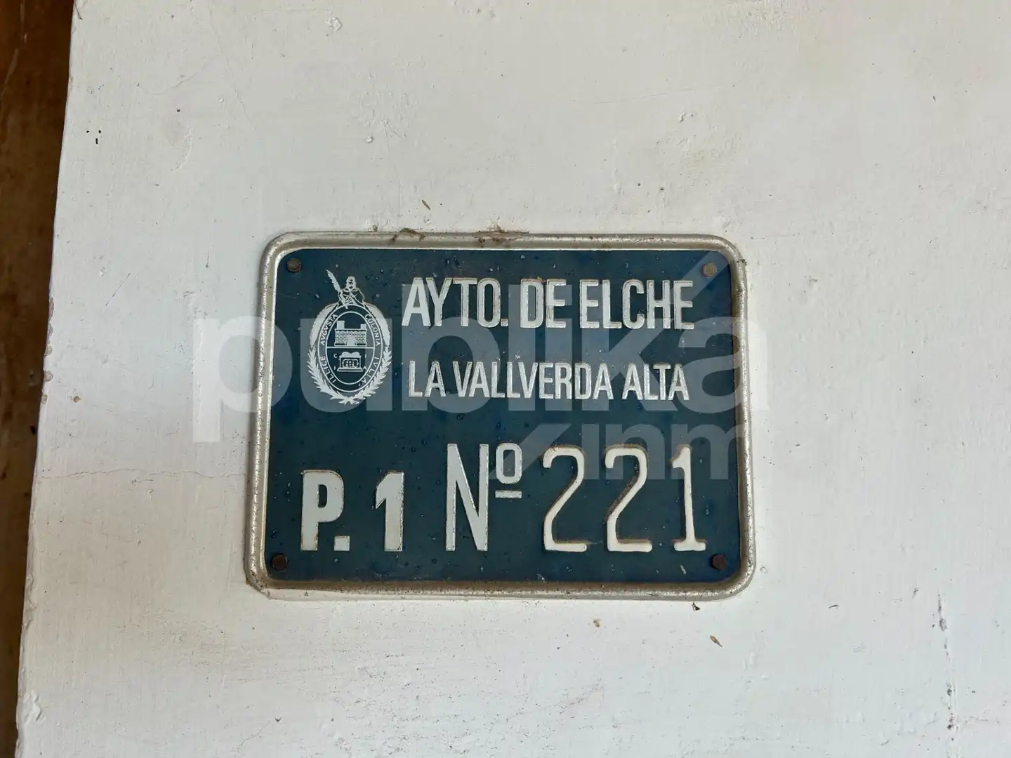 Aparcament de Finca rústica en venda en Elche / Elx amb Jardí privat