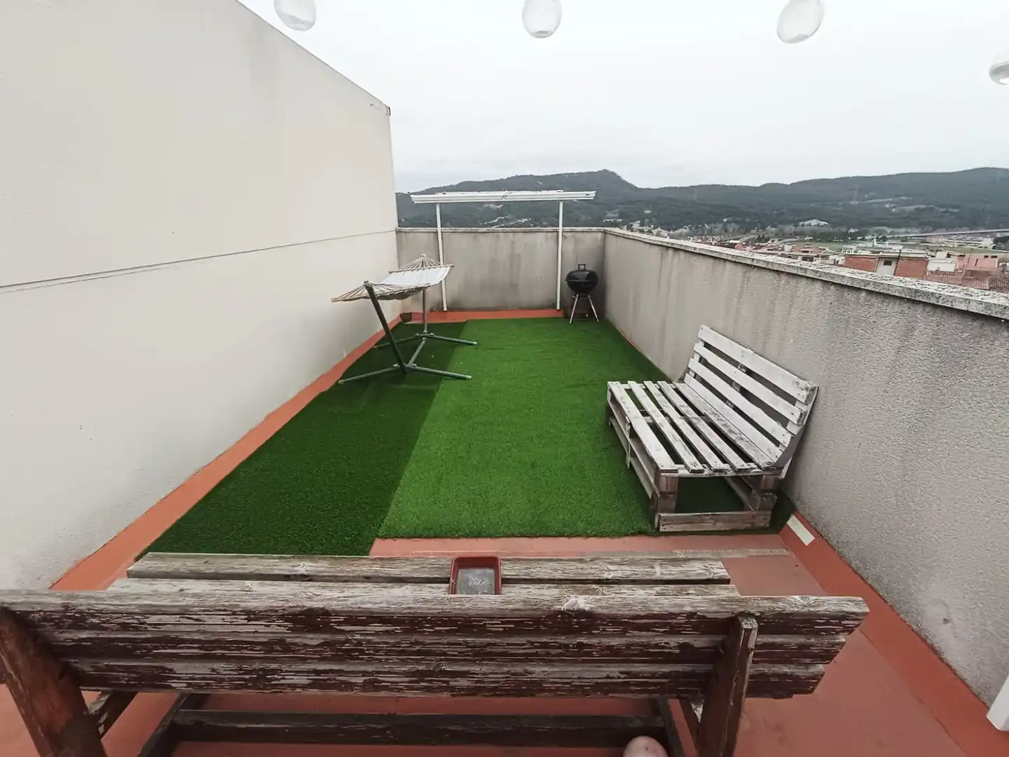 Terrasse von Wohnung zum Verkauf in Vilanova del Camí mit Abstellraum, Möbliert und Balkon