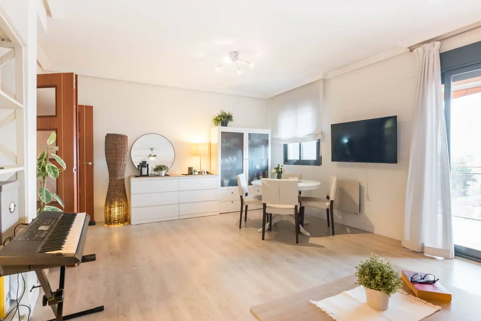 Living room of Attic for sale in Murcia  with Air Conditioner, Terrace and Storage room