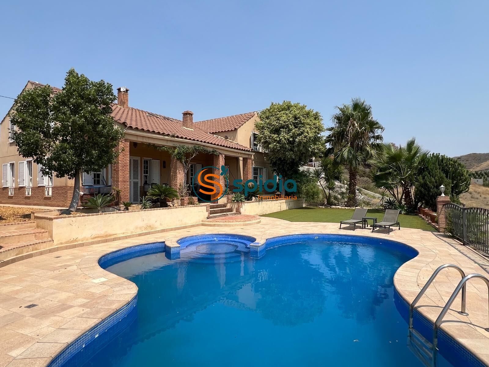 Piscina de Finca rústica en venta en Águilas con Aire acondicionado, Calefacción y Jardín privado
