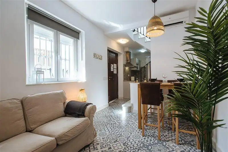 Living room of Detached homes for sale in Sevilla  with Air Conditioner, Heating and Private garden