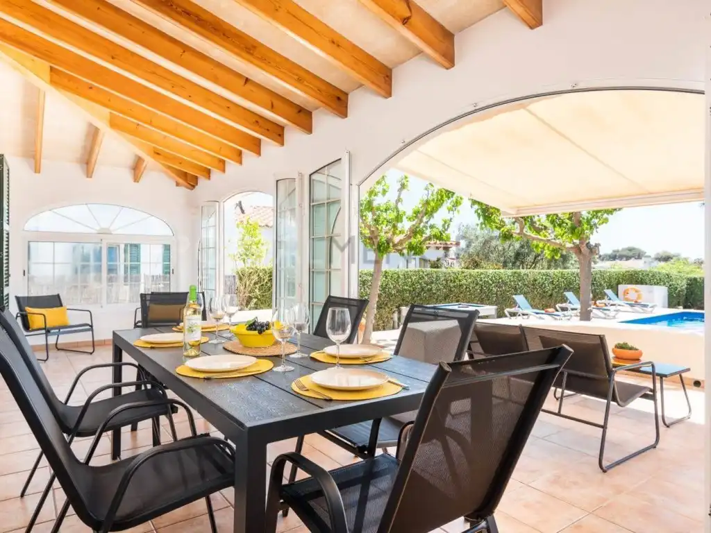 Terraza de Casa o chalet en venta en Ciutadella de Menorca con Piscina