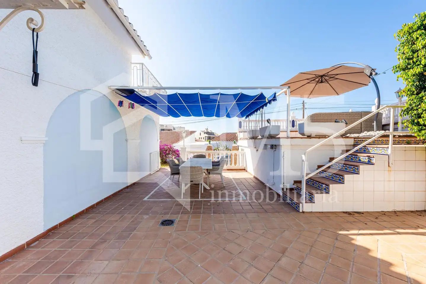 Terraza de Casa o chalet en venta en Vélez-Málaga con Jardín privado, Terraza y Piscina