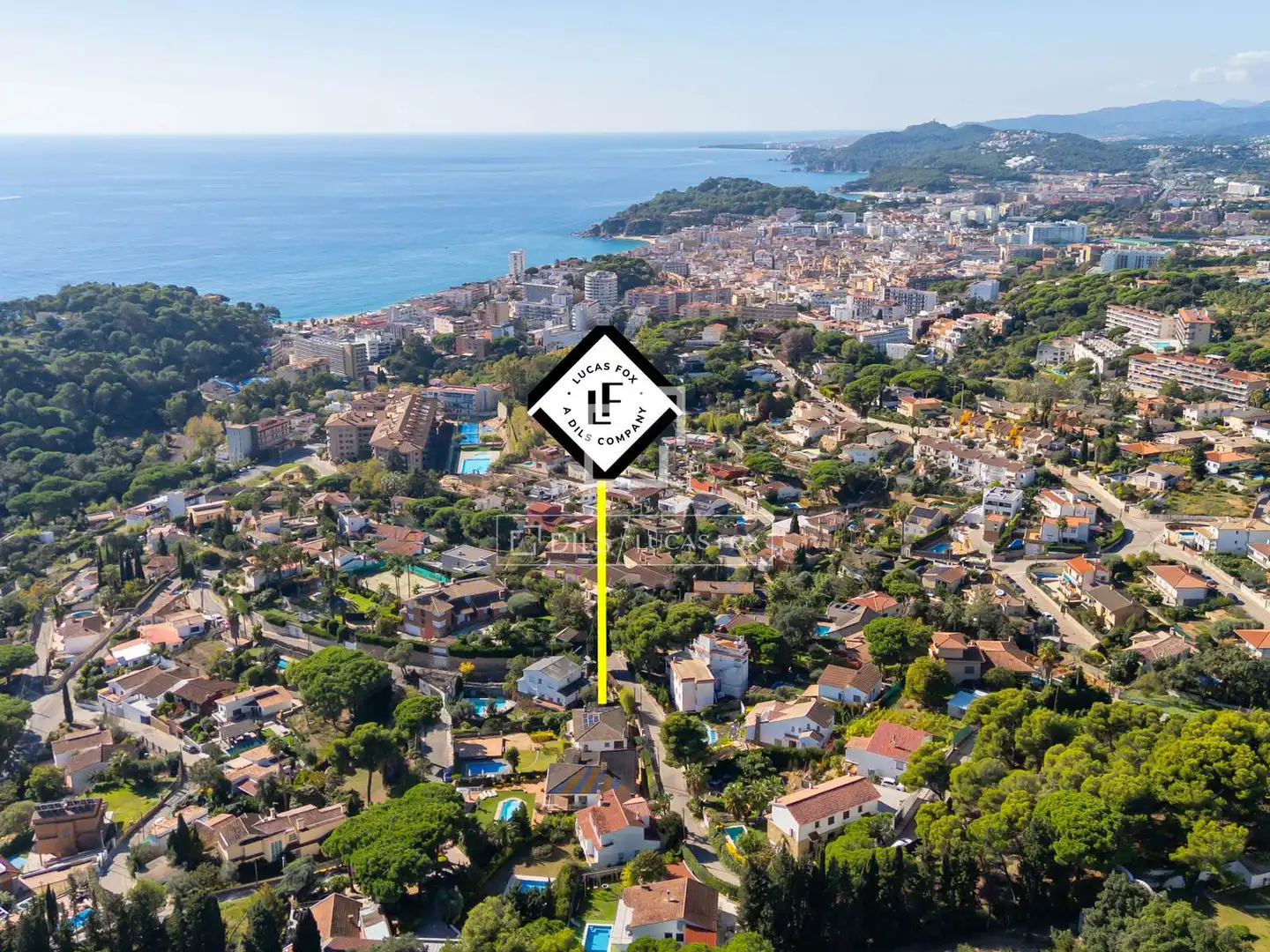 Vista exterior de Casa o xalet en venda en Lloret de Mar amb Aire condicionat, Calefacció i Jardí privat