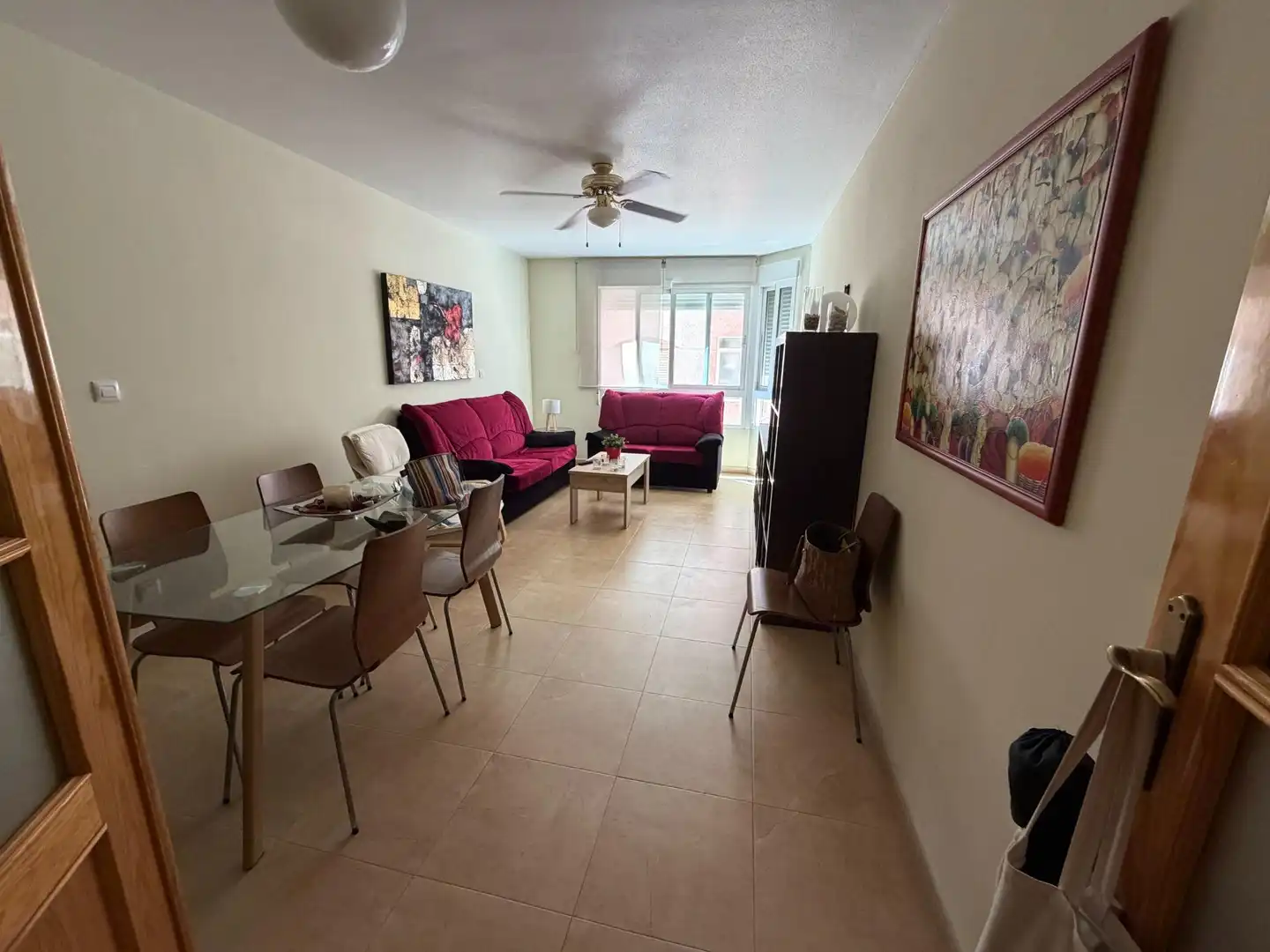 Living room of Flat for sale in Águilas  with Air Conditioner and Furnished