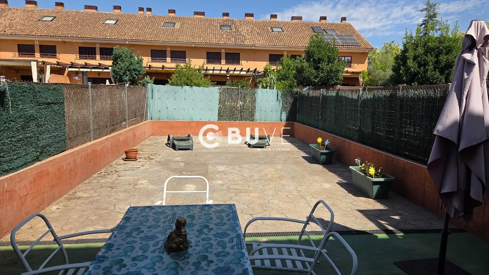 Garden of Detached homes for sale in Fuenlabrada  with Air Conditioner, Heating and Terrace