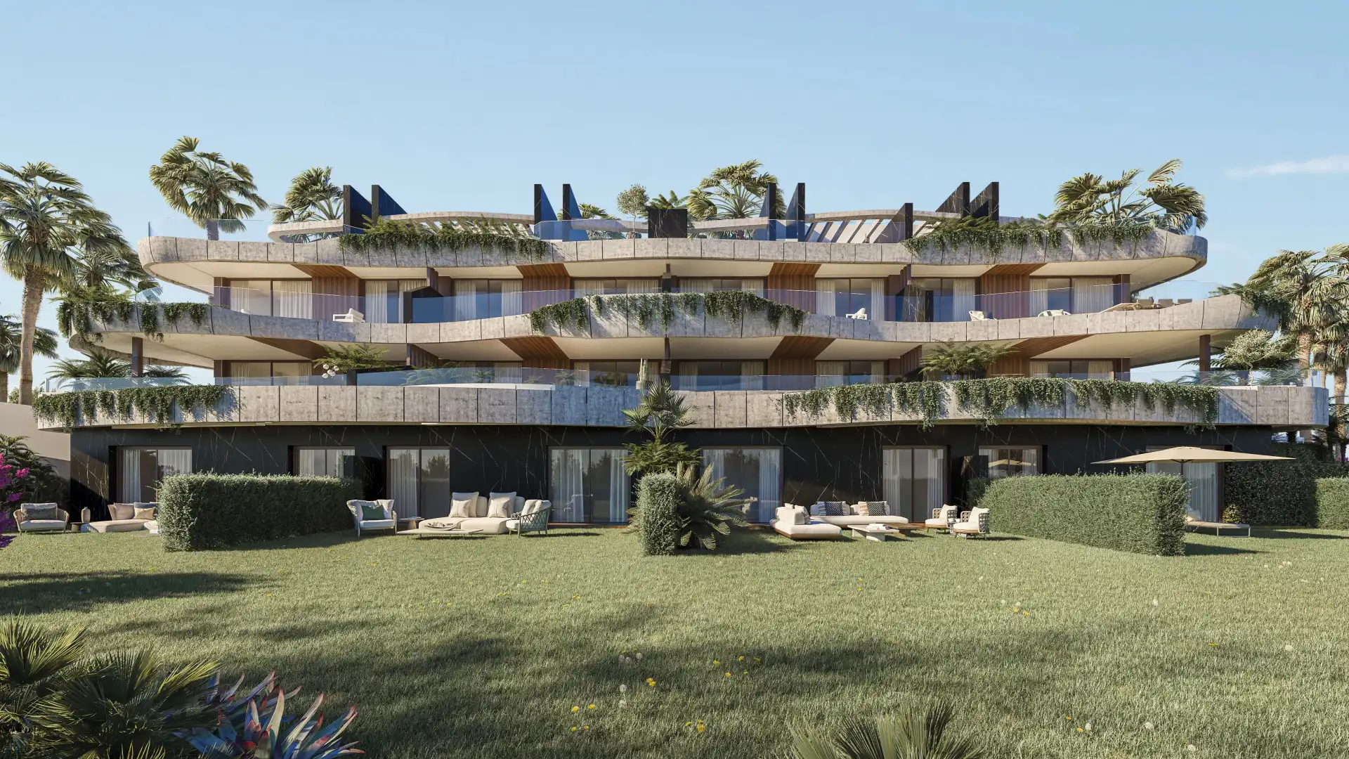 Exterior view of Attic for sale in Marbella  with Air Conditioner, Heating and Terrace