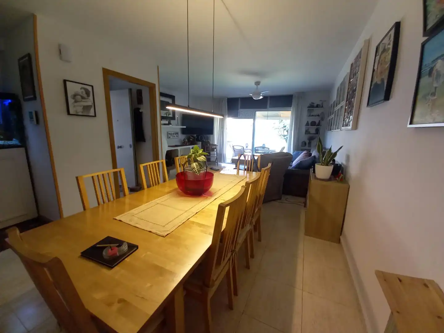 Comedor de Casa adosada en venta en Lliçà d'Amunt con Calefacción, Jardín privado y Amueblado