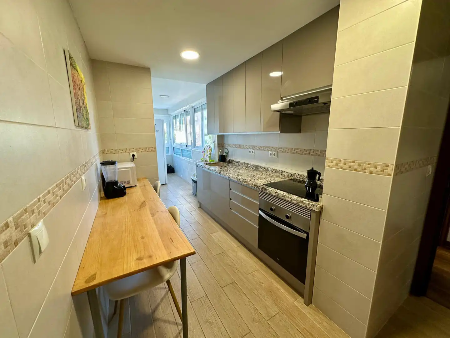 Cocina de Piso en venta en Alicante / Alacant con Aire acondicionado, Terraza y Amueblado