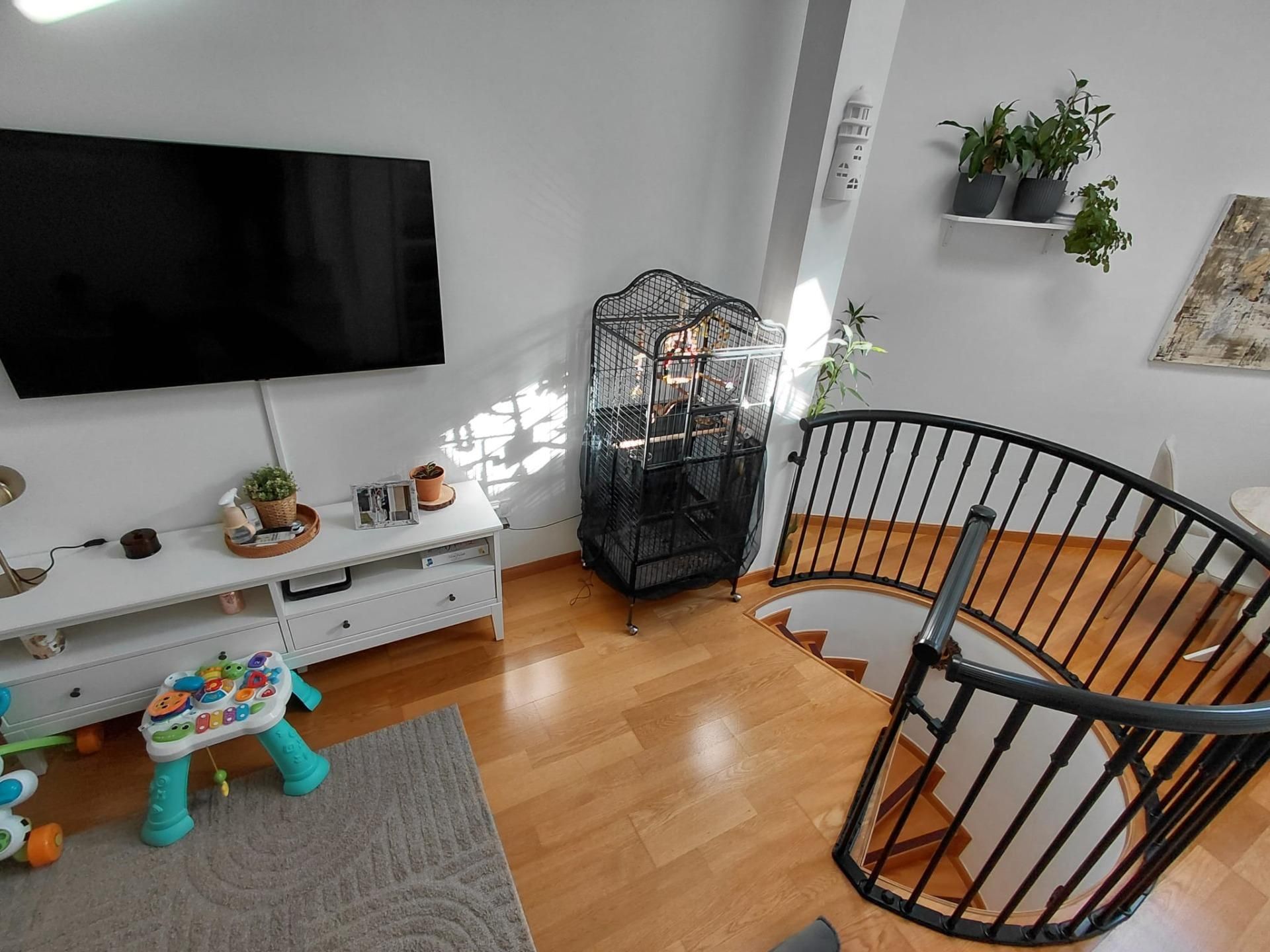 Wohnzimmer von Maisonette zum verkauf in El Molar (Madrid) mit Heizung, Parkett und Abstellraum