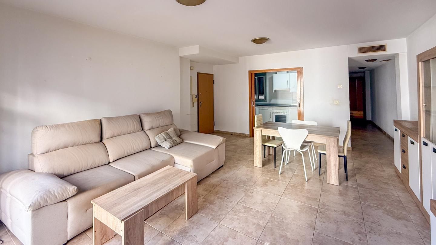 Living room of Flat for sale in Santa Pola  with Terrace and Furnished