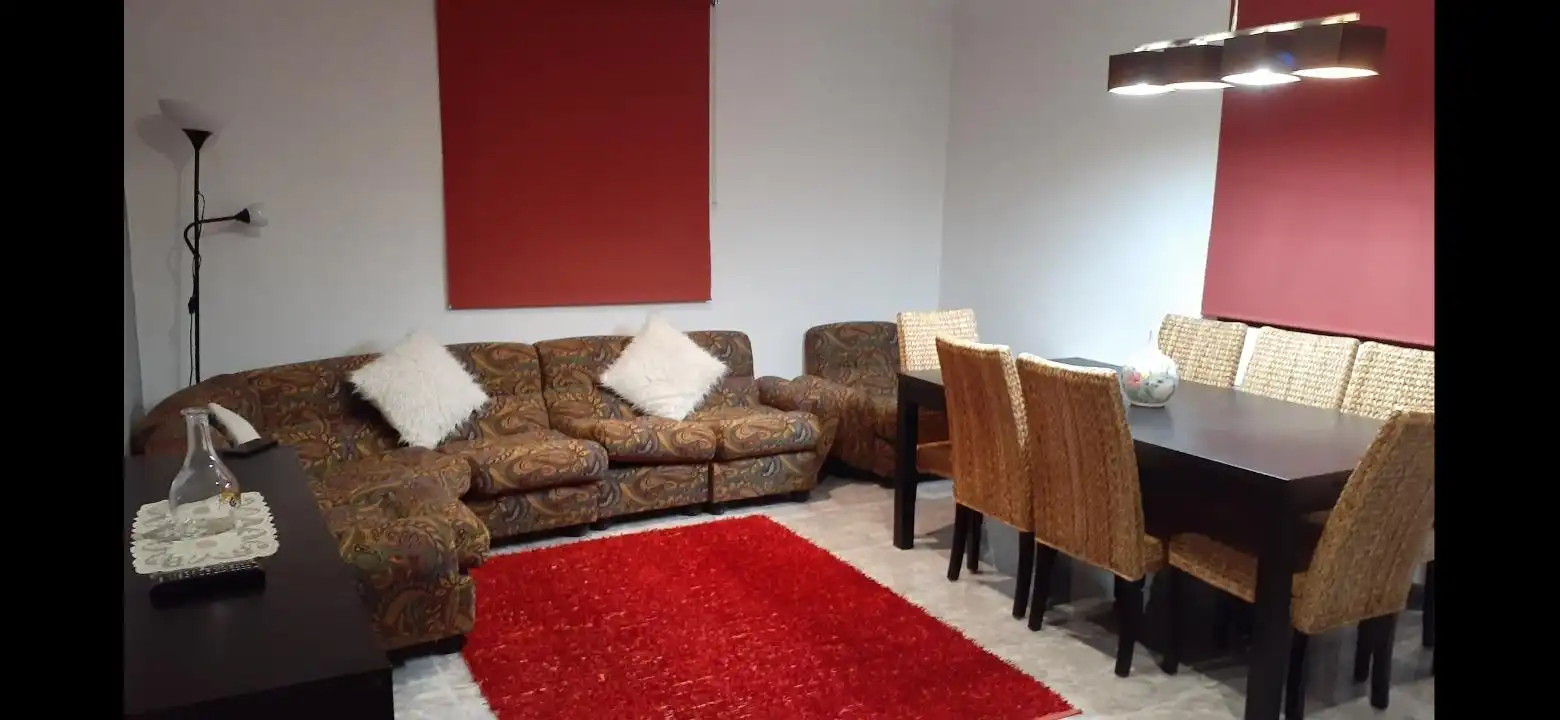 Sala d'estar de Casa o xalet en venda en Elche / Elx amb Aire condicionat, Jardí privat i Piscina
