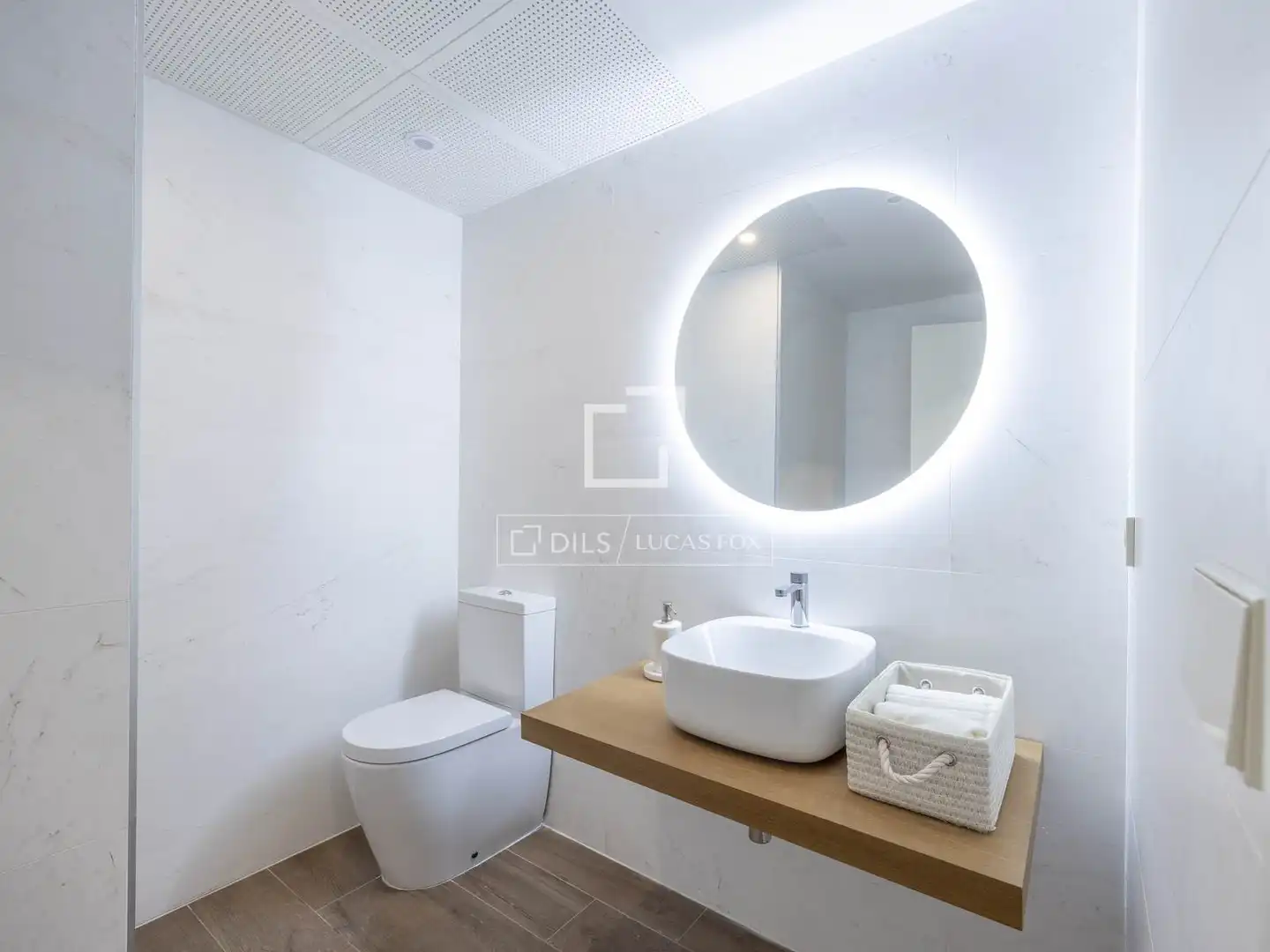 Badezimmer von Dachboden zum Verkauf in Valencia mit Klimaanlage, Heizung und Terrasse