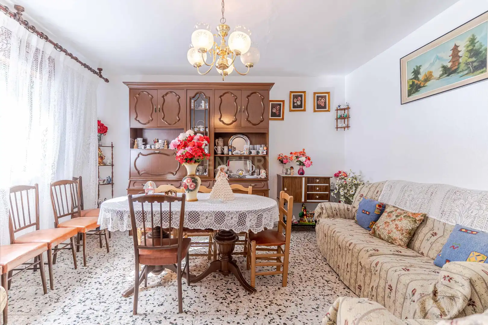 Comedor de Casa adosada en venta en Albuñol con Trastero, Microondas y Balcón