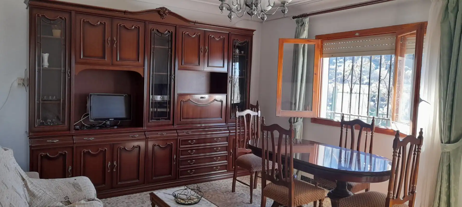 Comedor de Finca rústica en venta en Quesada con Jardín privado, Terraza y Amueblado
