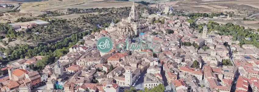 Außenansicht von Wohnung zur Miete in Segovia mit Heizung, Parkett und Möbliert