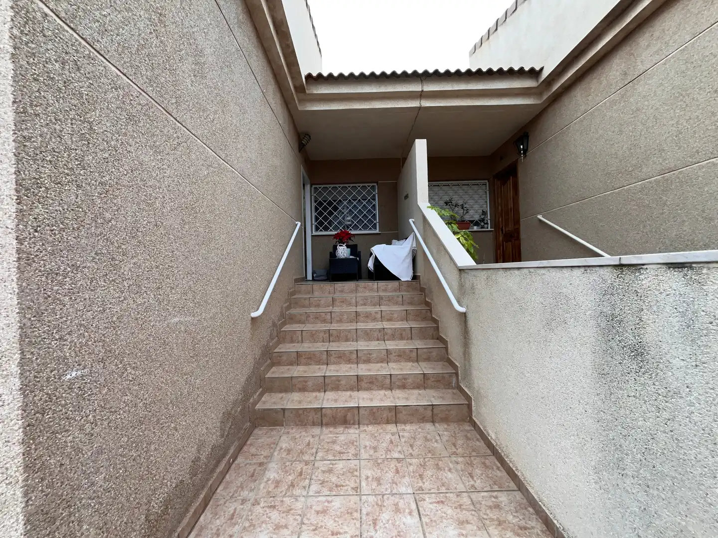 Terraza de Casa adosada en venta en Cartagena con Aire acondicionado, Calefacción y Jardín privado