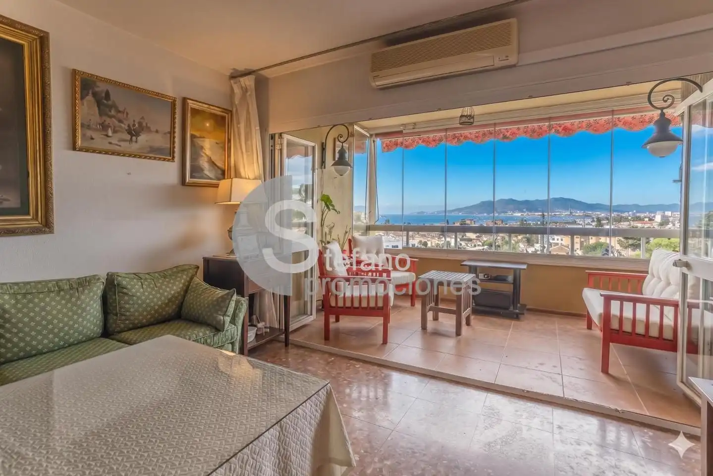 Bedroom of Flat for sale in Málaga  with Parquet flooring, Terrace and Storage room