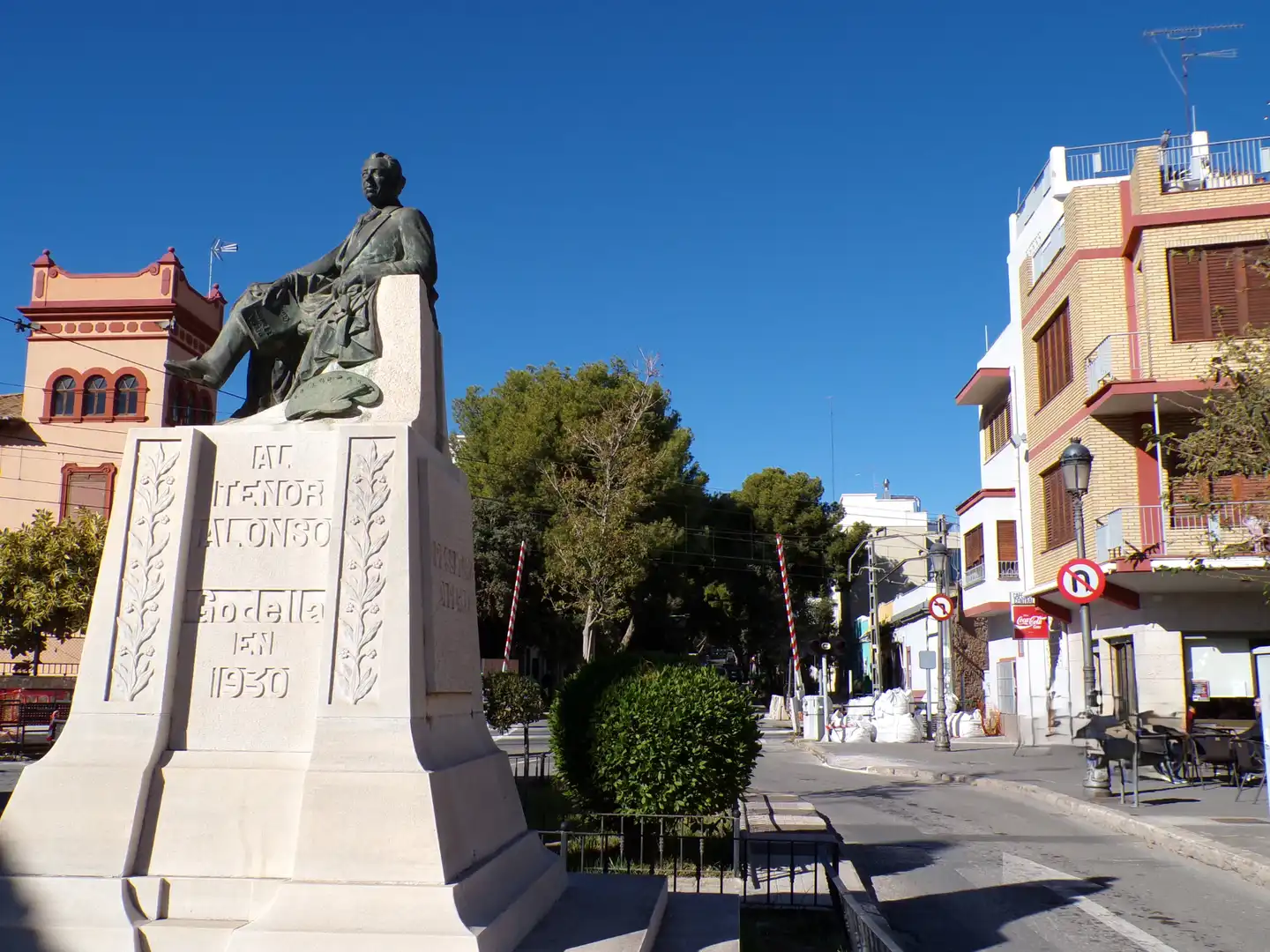 Vista exterior de Casa adosada en venta en Godella con Jardín privado