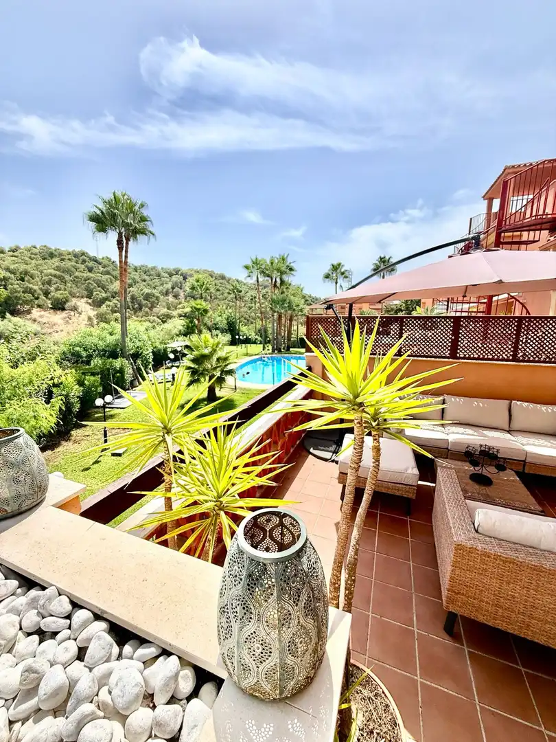 Terrassa de Apartament de lloguer en Elviria - Cabopino
