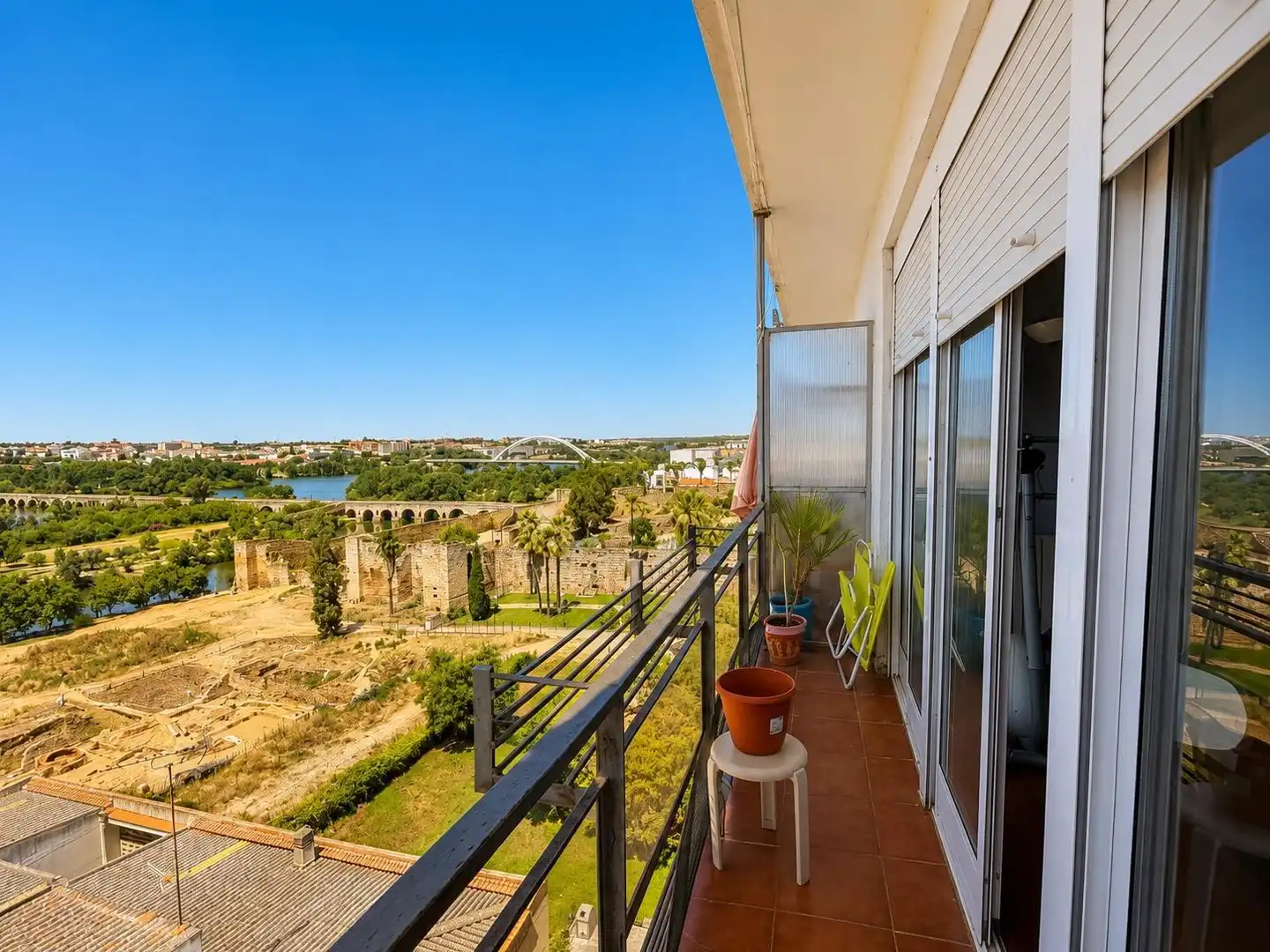 Balcony of Flat for sale in Mérida  with Air Conditioner, Heating and Terrace